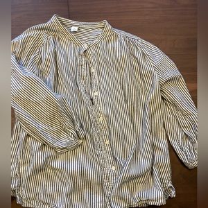 Striped linen shirt